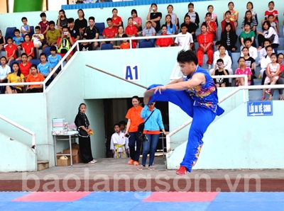 Nông Văn Hữu - Người có duyên với môn võ Wushu 