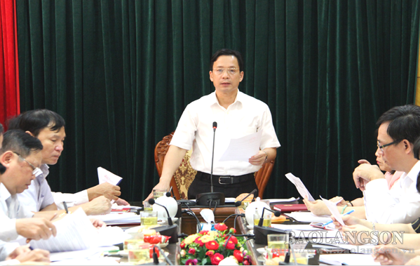 Thường trực HĐND tỉnh Lạng Sơn họp phiên thường kỳ tháng 10