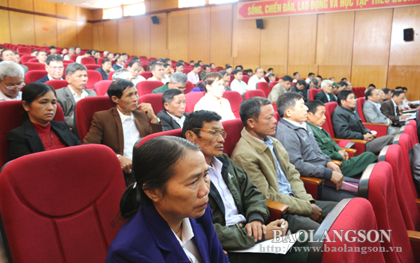 Bắc Sơn: Đối thoại trực tiếp giữa cấp ủy, chính quyền với Nhân dân
