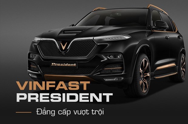 VinFast nâng tầm đẳng cấp với mẫu SUV hạng sang President