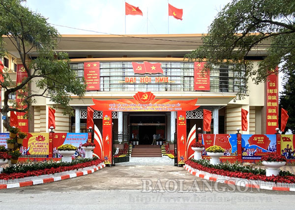 Từ ngày 25-27/9, Đảng bộ tỉnh Lạng Sơn tổ chức Đại hội đại biểu lần thứ XVII