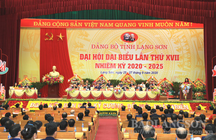 Trực tiếp: Khai mạc trọng thể Đại hội đại biểu Đảng bộ tỉnh Lạng Sơn lần thứ XVII, nhiệm kỳ 2020 – 2025