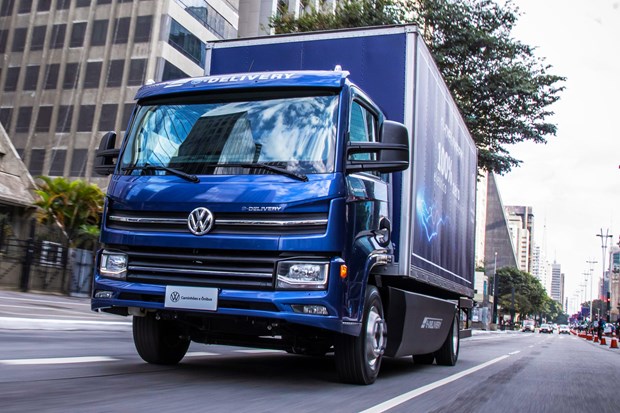 VW ra mắt xe tải thuần điện đầu tiên sản xuất hoàn toàn tại Brazil