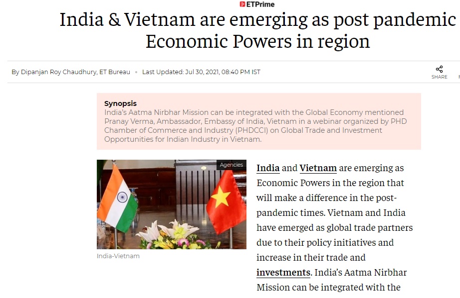 Việt Nam đang vươn lên thành cường quốc kinh tế khu vực