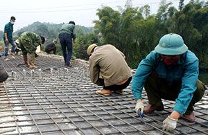 Xây dựng cầu dân sinh: Hiệu quả từ thực hiện cơ chế Nhà nước và Nhân dân cùng làm