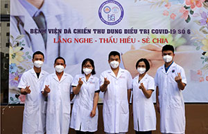 Nữ bác sỹ trẻ dũng cảm nơi tuyến đầu chống dịch