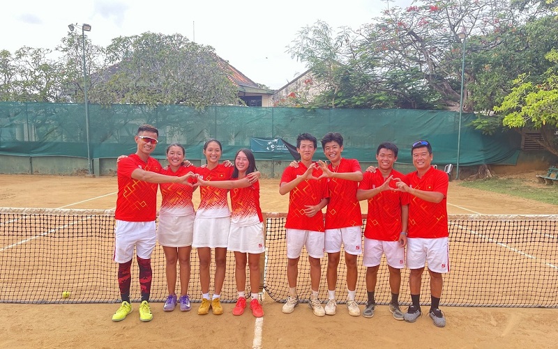 Quần vợt trẻ Việt Nam thi đấu ấn tượng tại Giải Junior Davis Cup và Junior Billie Jean King Cup 2022