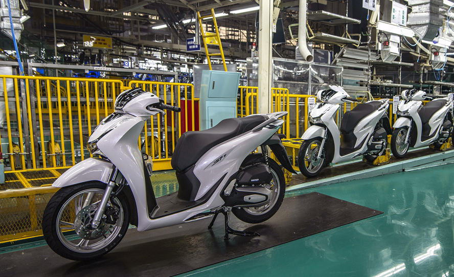 Honda Việt Nam xuất khẩu 207.000 xe máy trong năm tài chính 2022