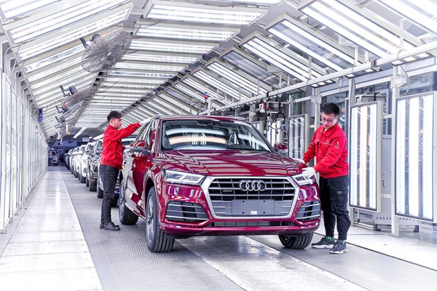 Audi khởi công xây dựng nhà máy sản xuất ôtô điện tại Trung Quốc