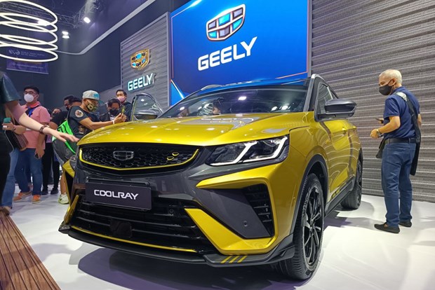 Thương hiệu ôtô Geely của Trung Quốc lần đầu hiện diện tại EU