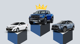 ‘Vua bán tải’ Ford Ranger đứng đầu top xe bán chạy nhất tháng 10/2022