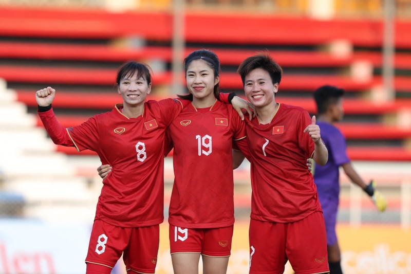 Đội tuyển bóng đá nữ Việt Nam giành chiến thắng thứ hai liên tiếp