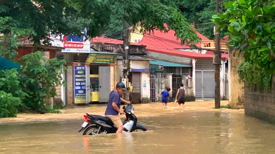 Một người mất tích, thiệt hại nhiều tài sản do mưa lũ