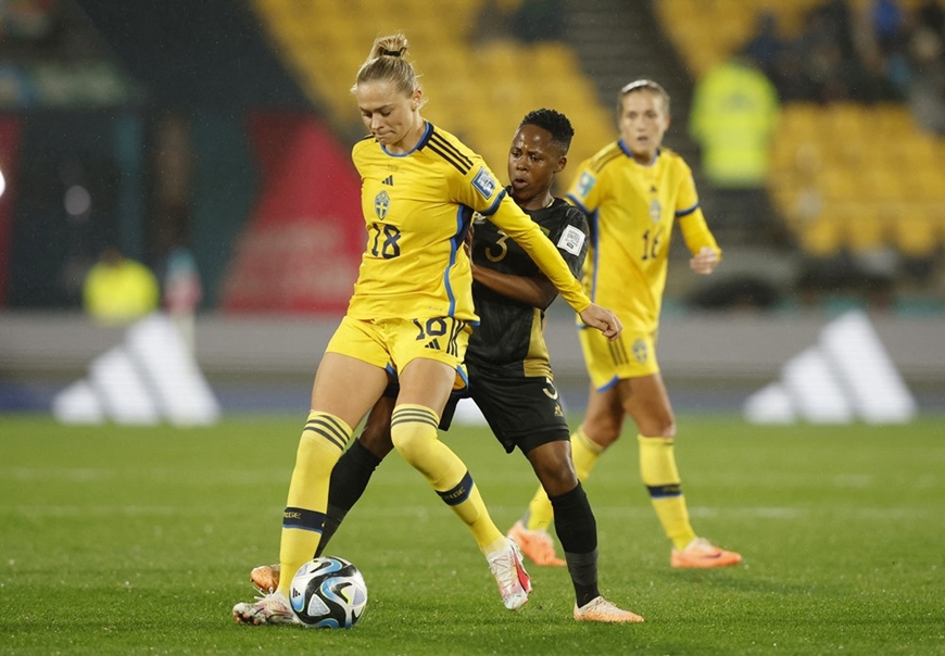 Kết quả World Cup nữ 2023: Nam Phi suýt tạo địa chấn trước Thụy Điển