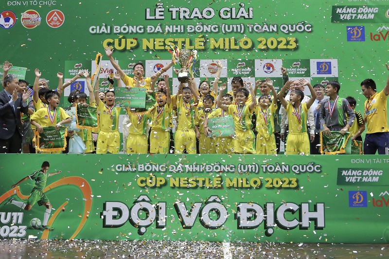 Giải bóng đá Nhi đồng toàn quốc 2023: Navy Phú Nhuận đăng quang vô địch