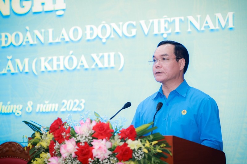 1.100 đại biểu tham dự Đại hội lần thứ XIII Công đoàn Việt Nam