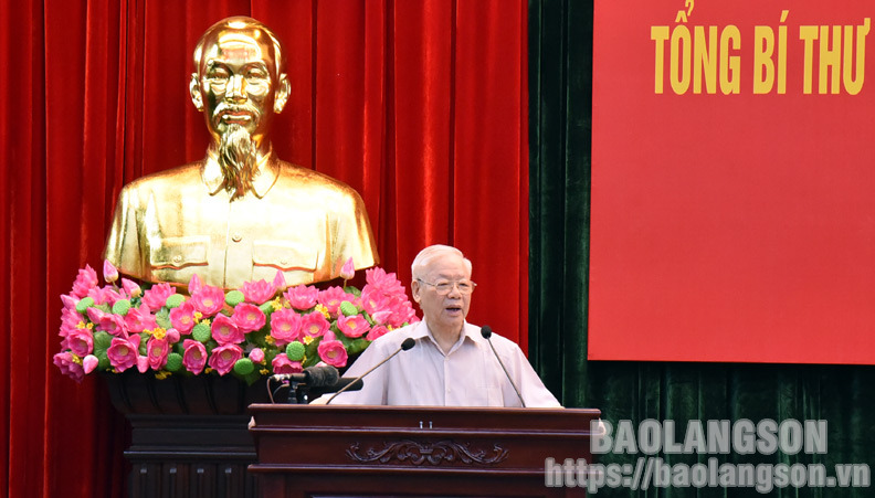 Bài phát biểu của Tổng Bí thư Nguyễn Phú Trọng nhân dịp về thăm, làm việc với Đảng bộ, chính quyền và Nhân dân tỉnh Lạng Sơn