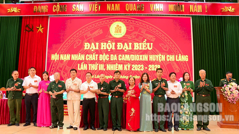 Đại hội Hội Nạn nhân chất độc da cam huyện Chi Lăng, nhiệm kỳ 2023 – 2028