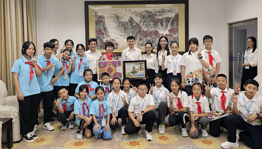 Đoàn đại biểu thiếu nhi tỉnh Lạng Sơn tham dự Chương trình Giao lưu thiếu nhi Trung Quốc - ASEAN