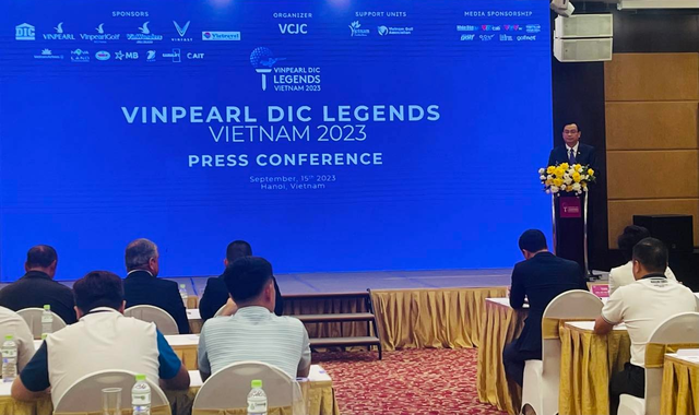 Giải đấu với những 'huyền thoại' làng golf thế giới lần đầu tổ chức tại Việt Nam