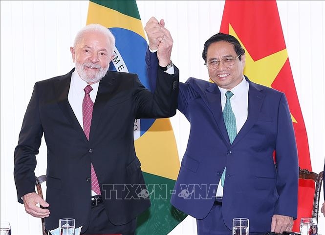Thông cáo chung về chuyến thăm chính thức của Thủ tướng Phạm Minh Chính đến Brazil
