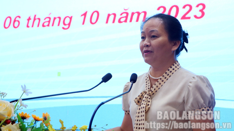 Hội nghị báo cáo viên, tuyên truyền viên thành phố Lạng Sơn năm 2023