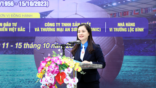 Khai mạc giải bóng đá thanh niên tỉnh Lạng Sơn năm 2023