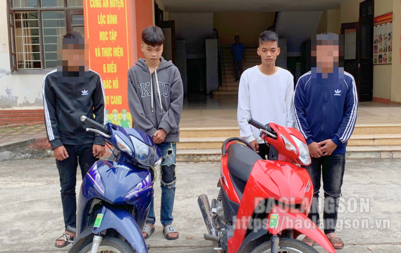 Công an huyện Lộc Bình: Xử lý nhóm thanh thiếu niên “thông chốt”, thách thức cảnh sát giao thông