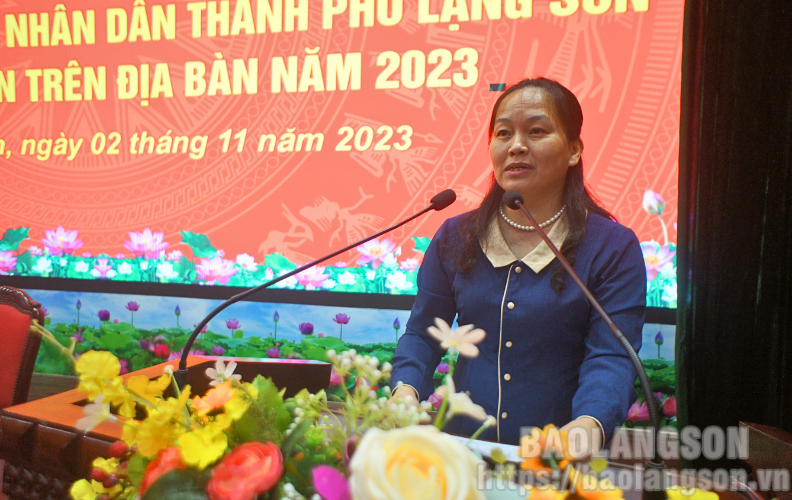 Đối thoại trực tiếp giữa Bí thư Thành ủy và Chủ tịch UBND thành phố Lạng Sơn với Nhân dân trên địa bàn