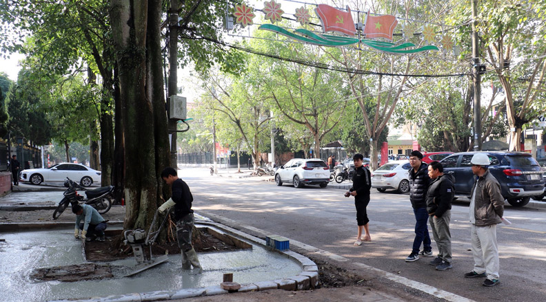 Vượt khó thi công dự án chỉnh trang đô thị phường Chi Lăng