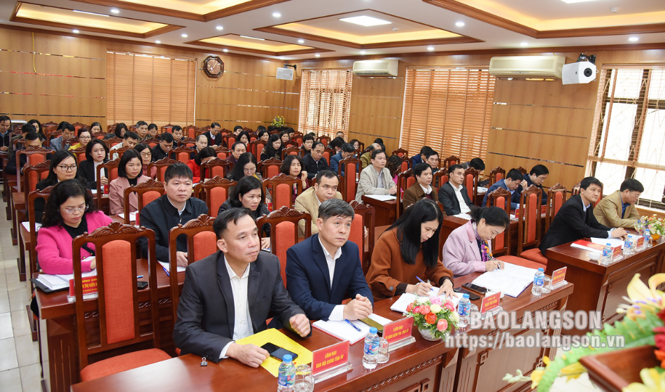 Phát động thi đua chào mừng kỷ niệm 70 năm Ngày thành lập Đảng bộ Khối các cơ quan tỉnh Lạng Sơn (27/9/1954 - 27/9/2024)