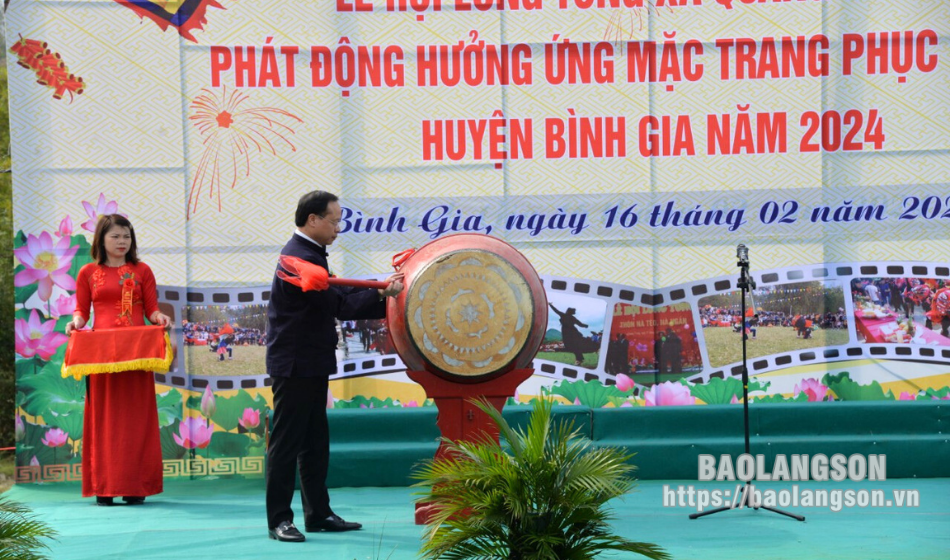 Bình Gia: Đặc sắc lễ hội Lồng tồng xã Quang Trung
