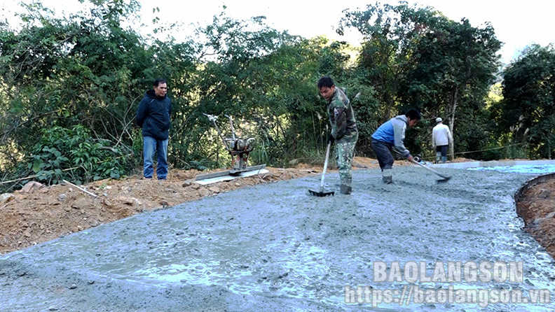 Xây dựng nông thôn mới ở Bảo Lâm: Vượt khó thực hiện tiêu chí về hạ tầng