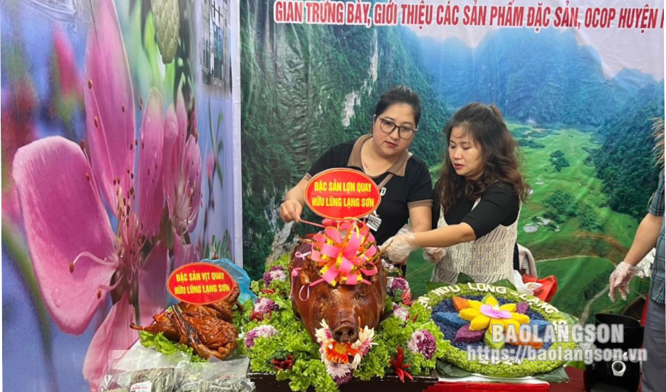 Hữu Lũng: Gần 20 sản phẩm OCOP và đặc sản được trưng bày tại Tuần Văn hoá – Du lịch tỉnh Bắc Giang